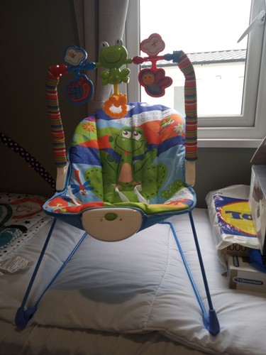 Tiibaby cartoon deluxe bouncer - tiibaby,