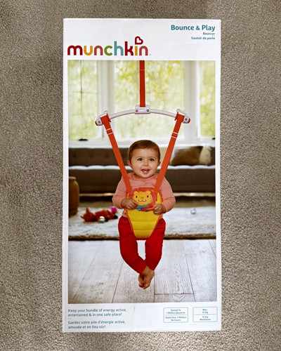 Munchkin bounce play door - play,