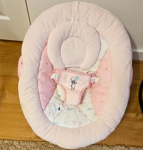 Pink white baby - white, bouncer