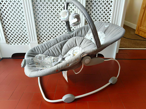 Grey baby bouncing chair - baby,