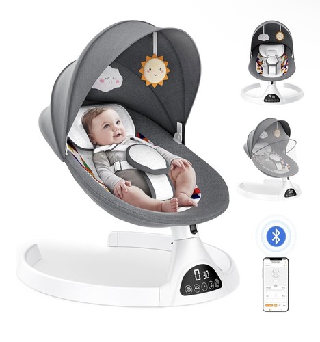 Grey electric bouncer - electric,