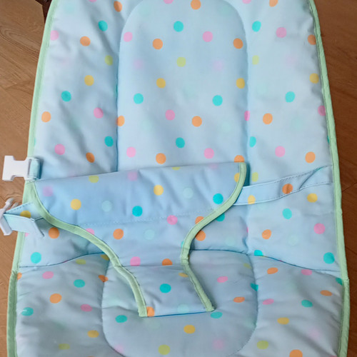 Blue multicolour polka dot - &,