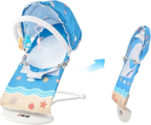 Newborn baby bouncer foldable - bouncer,