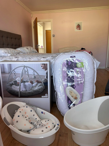 Nuby baby bouncer - bouncer, with